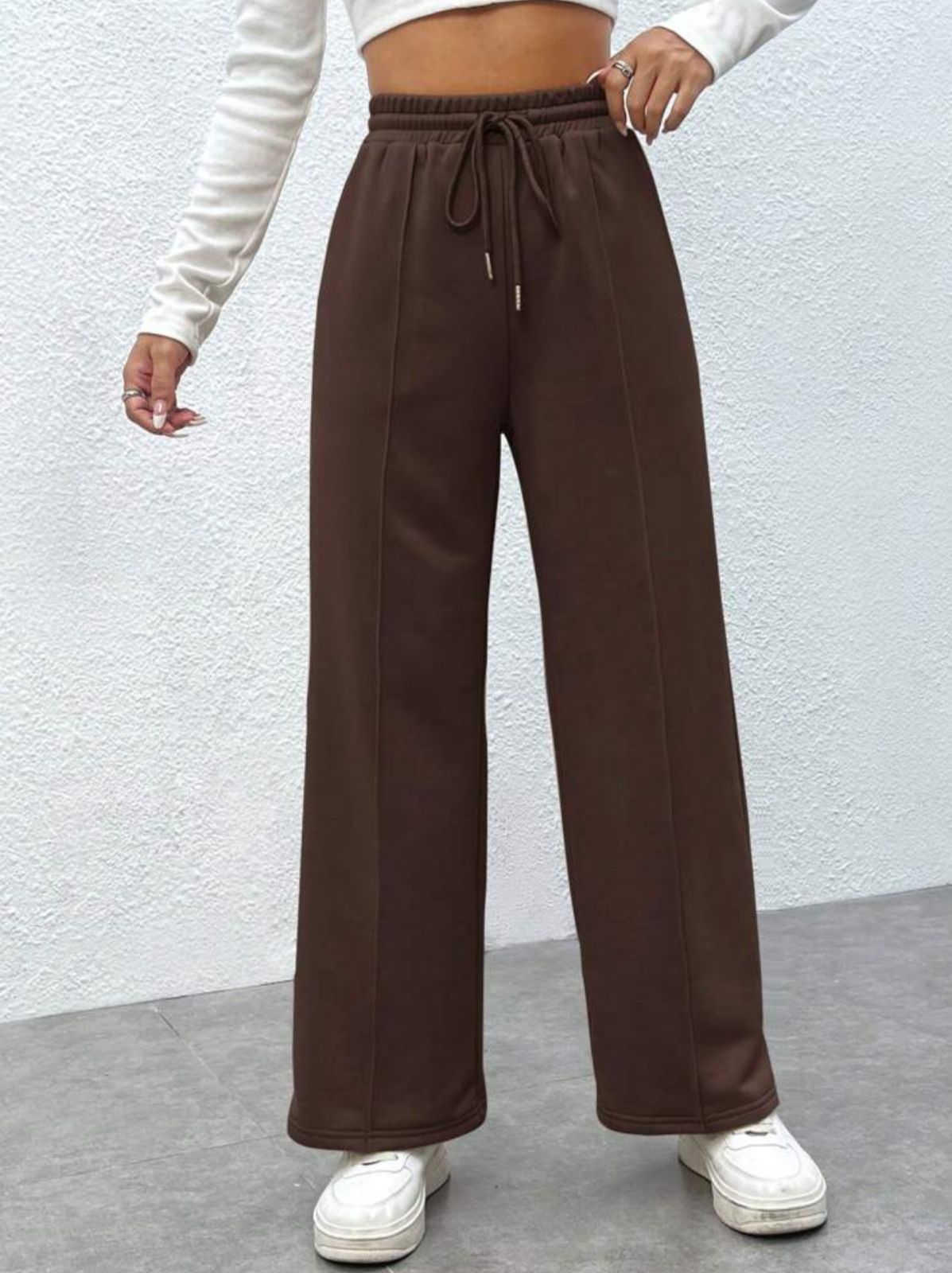 Darkbrown Flapper Trouser